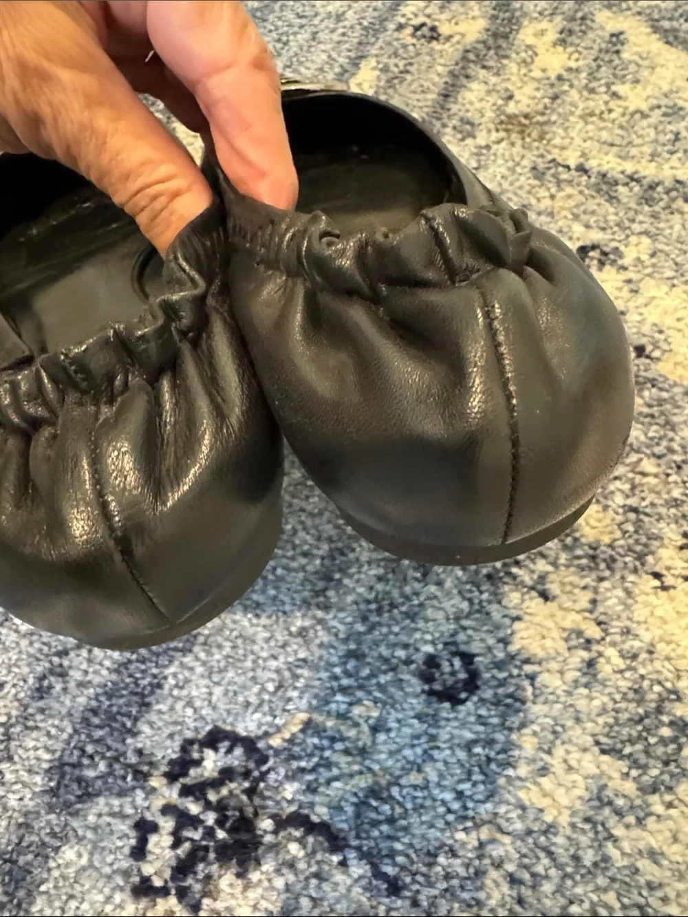 Tory Burch black leather